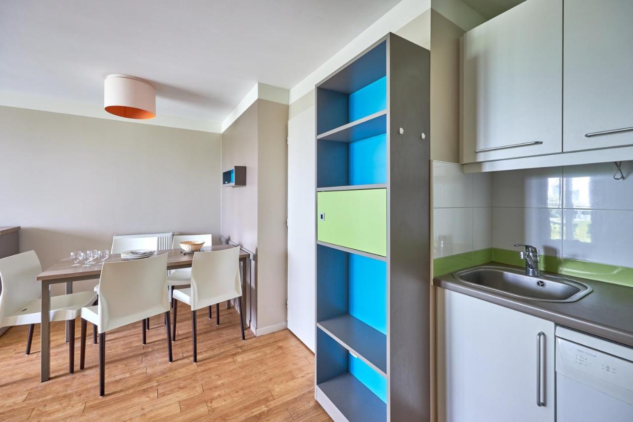 L'Alouette - Appt En Residence Avec Terrasse Courseulles-sur-Mer Buitenkant foto